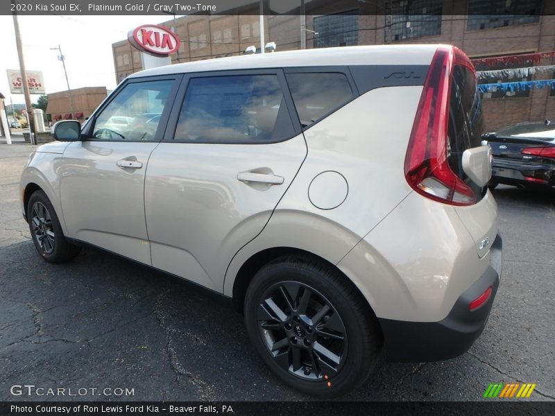 Platinum Gold / Gray Two-Tone 2020 Kia Soul EX