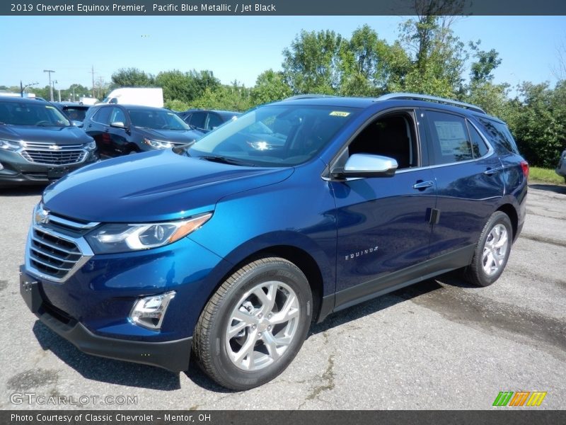Pacific Blue Metallic / Jet Black 2019 Chevrolet Equinox Premier