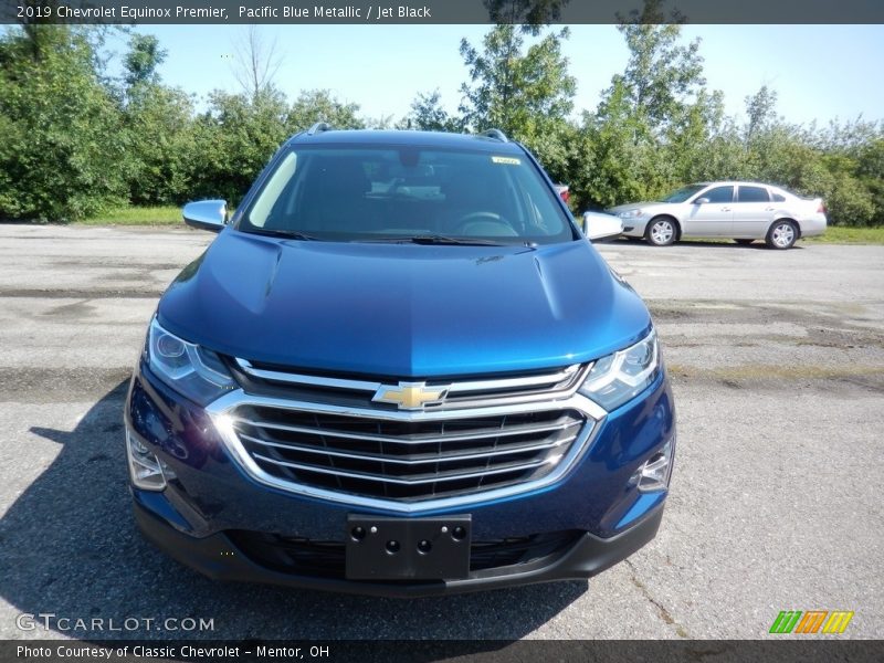 Pacific Blue Metallic / Jet Black 2019 Chevrolet Equinox Premier