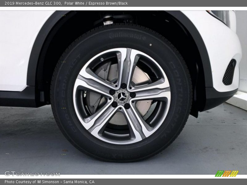 Polar White / Espresso Brown/Black 2019 Mercedes-Benz GLC 300
