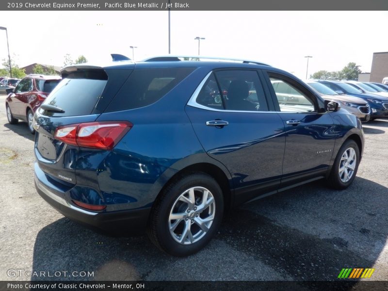 Pacific Blue Metallic / Jet Black 2019 Chevrolet Equinox Premier
