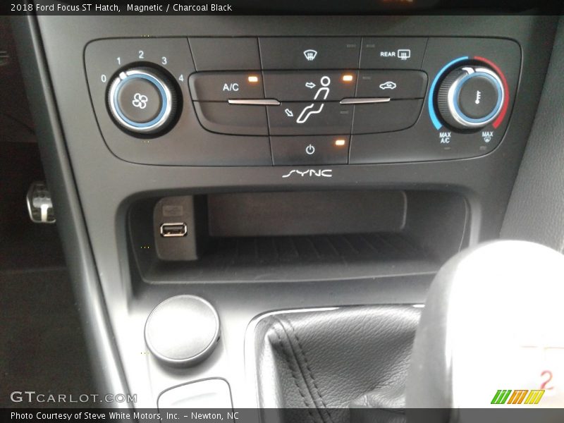 Magnetic / Charcoal Black 2018 Ford Focus ST Hatch