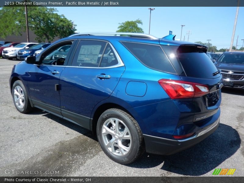 Pacific Blue Metallic / Jet Black 2019 Chevrolet Equinox Premier