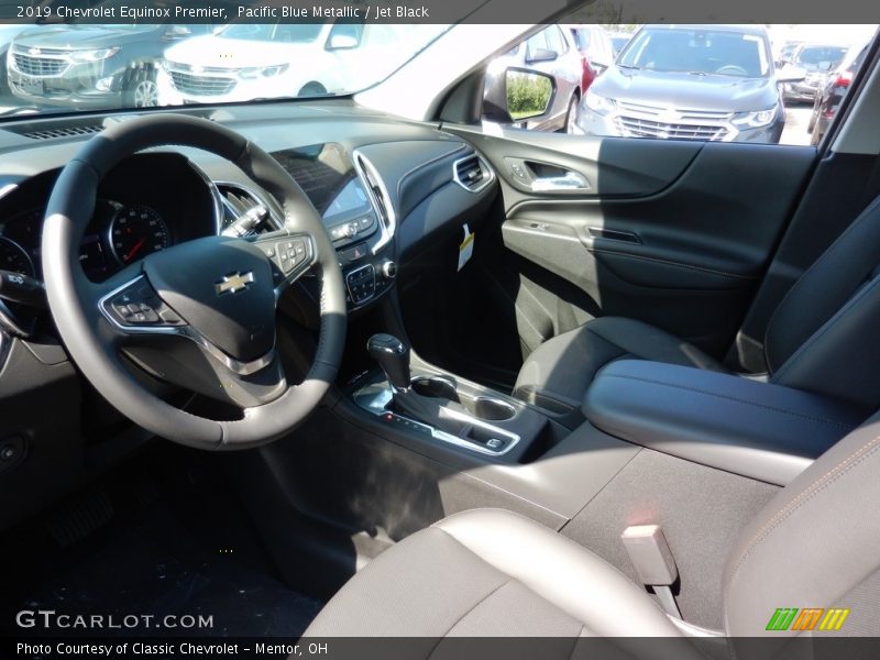 Pacific Blue Metallic / Jet Black 2019 Chevrolet Equinox Premier
