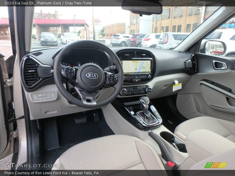  2020 Soul EX Gray Two-Tone Interior