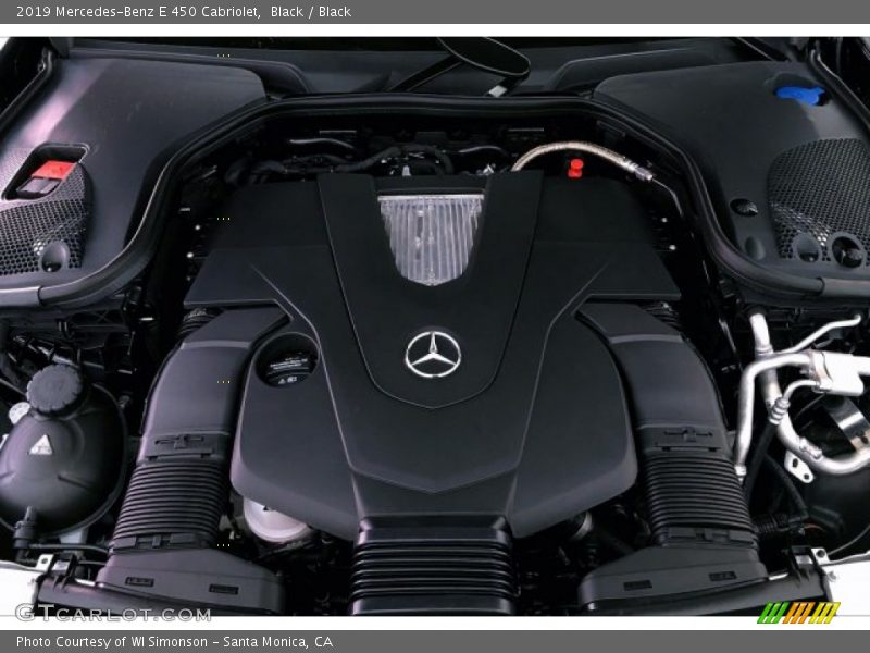 Black / Black 2019 Mercedes-Benz E 450 Cabriolet