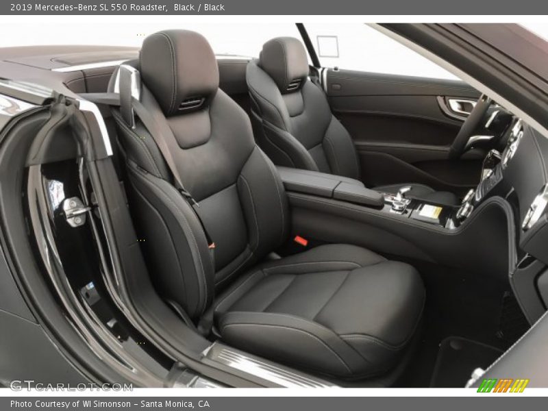  2019 SL 550 Roadster Black Interior