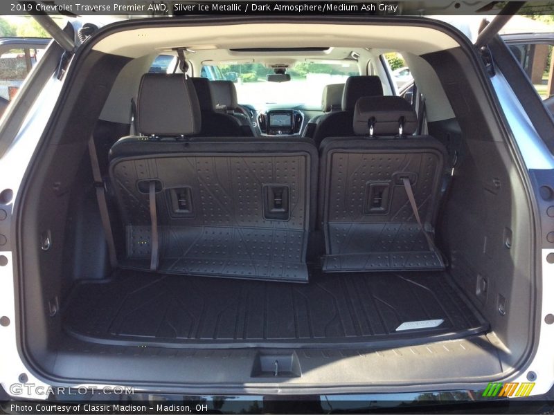 Silver Ice Metallic / Dark Atmosphere/Medium Ash Gray 2019 Chevrolet Traverse Premier AWD