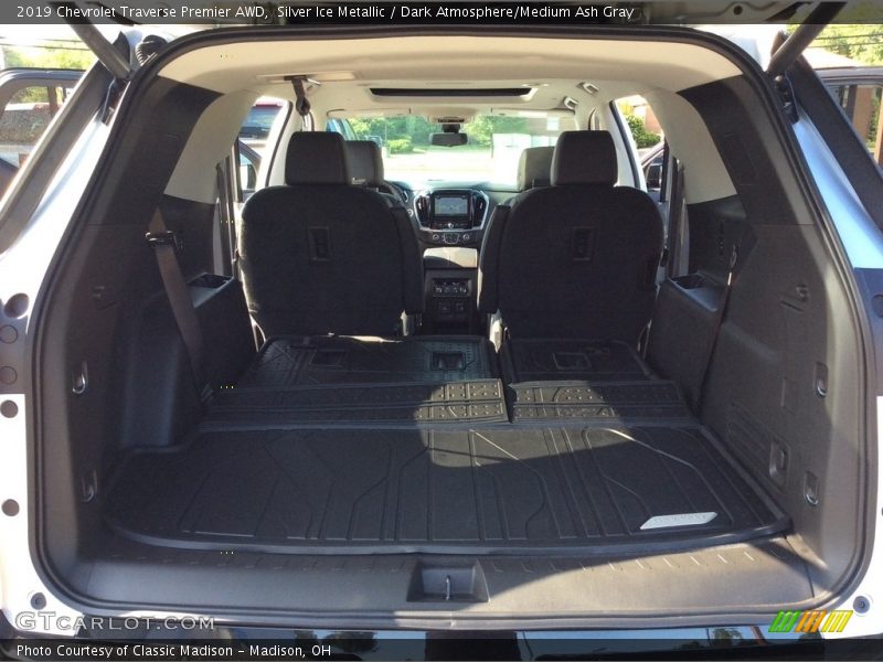 Silver Ice Metallic / Dark Atmosphere/Medium Ash Gray 2019 Chevrolet Traverse Premier AWD