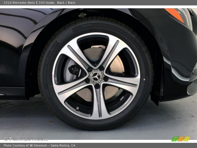 Black / Black 2019 Mercedes-Benz E 300 Sedan