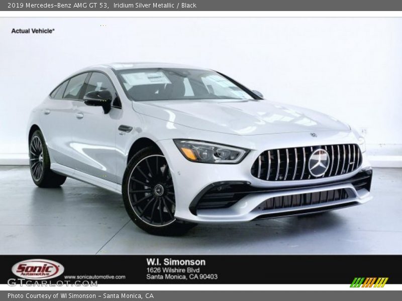 Iridium Silver Metallic / Black 2019 Mercedes-Benz AMG GT 53