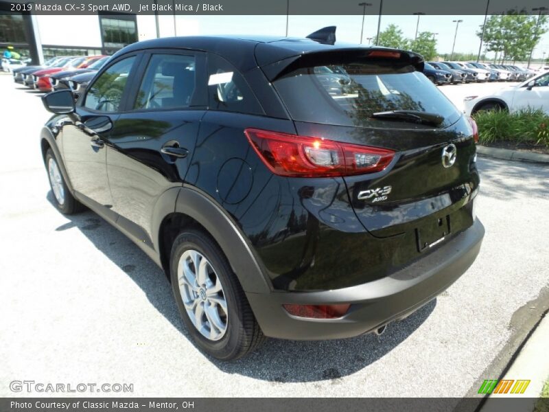 Jet Black Mica / Black 2019 Mazda CX-3 Sport AWD