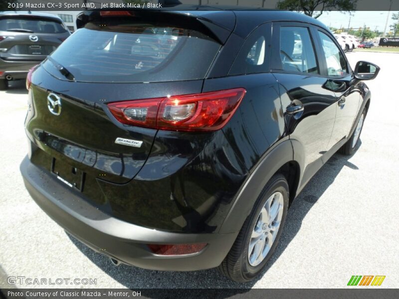 Jet Black Mica / Black 2019 Mazda CX-3 Sport AWD