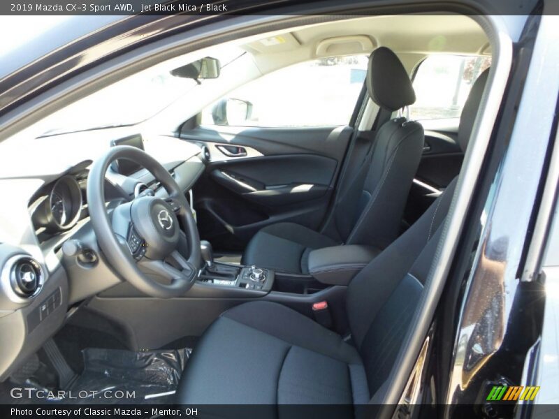 Jet Black Mica / Black 2019 Mazda CX-3 Sport AWD