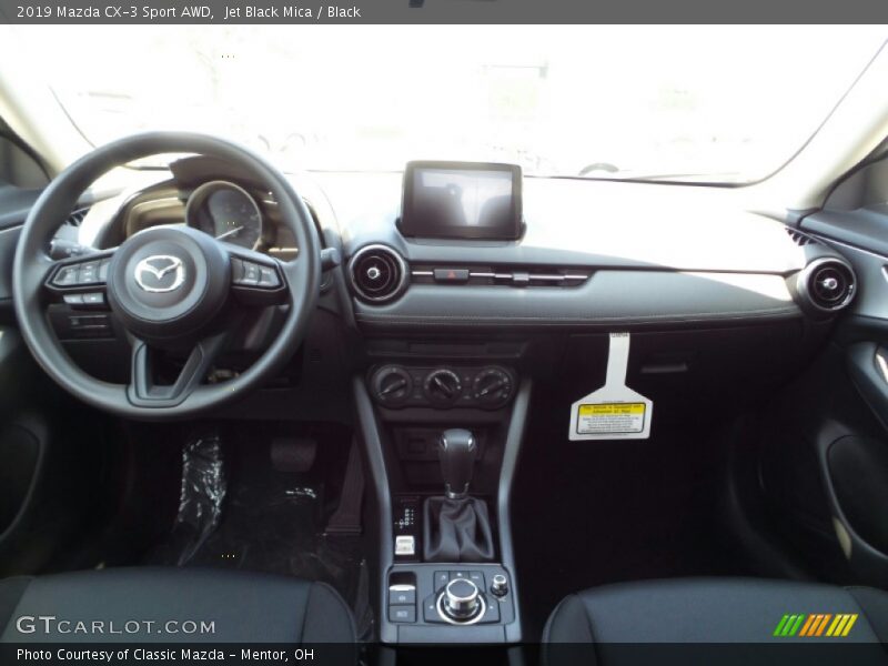 Jet Black Mica / Black 2019 Mazda CX-3 Sport AWD