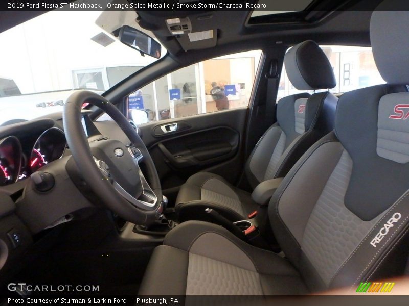 Front Seat of 2019 Fiesta ST Hatchback