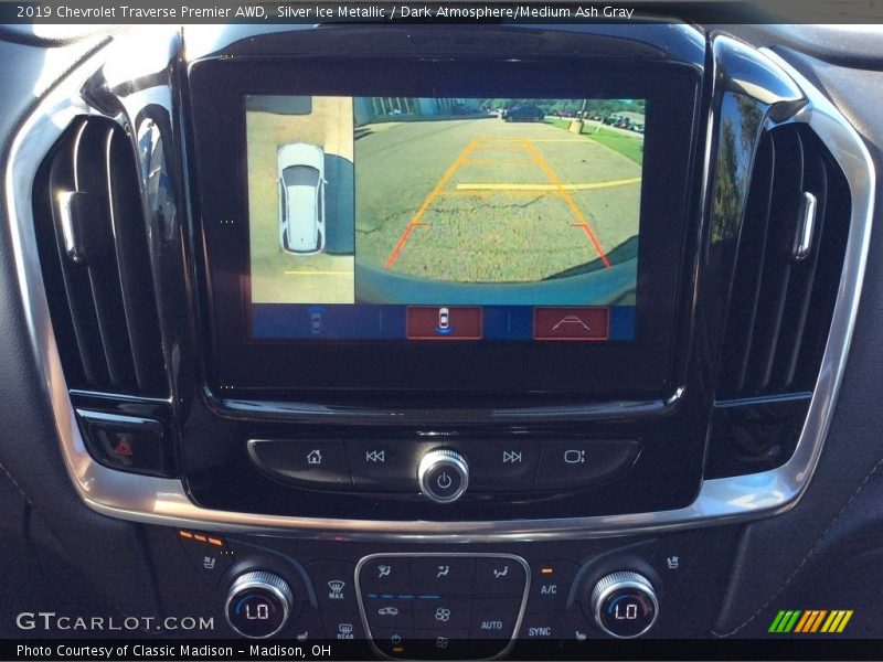 Silver Ice Metallic / Dark Atmosphere/Medium Ash Gray 2019 Chevrolet Traverse Premier AWD