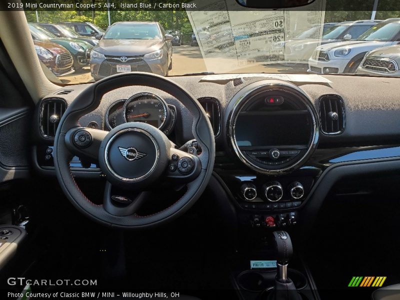 Island Blue / Carbon Black 2019 Mini Countryman Cooper S All4