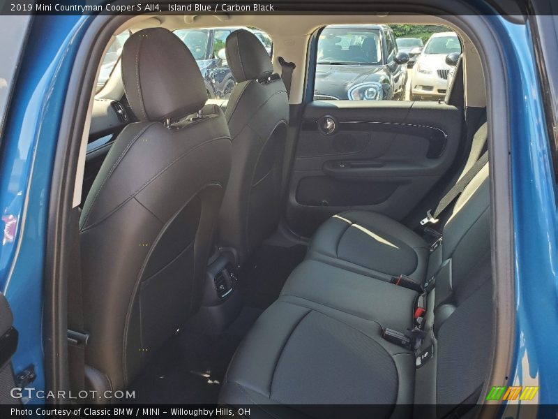 Island Blue / Carbon Black 2019 Mini Countryman Cooper S All4