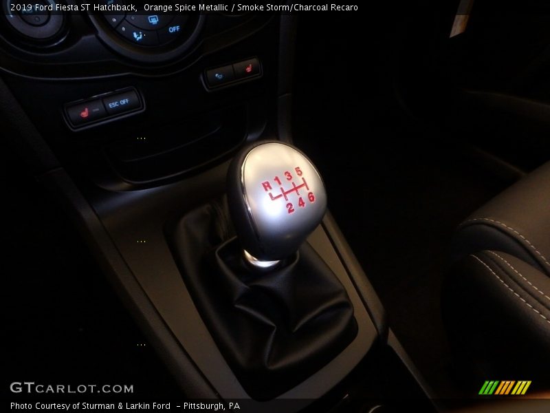  2019 Fiesta ST Hatchback 6 Speed Manual Shifter