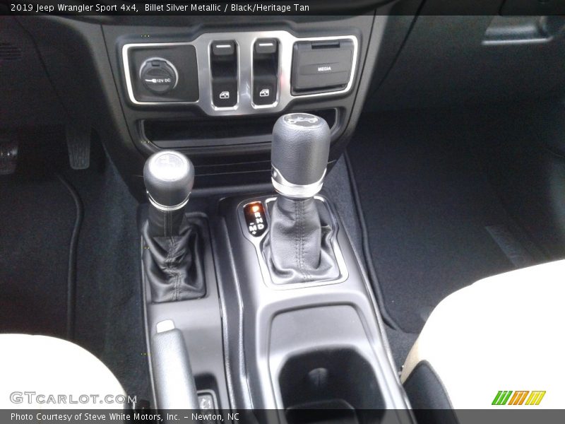 Billet Silver Metallic / Black/Heritage Tan 2019 Jeep Wrangler Sport 4x4