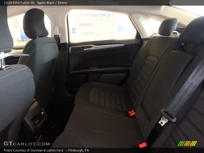 Agate Black / Ebony 2019 Ford Fusion SE