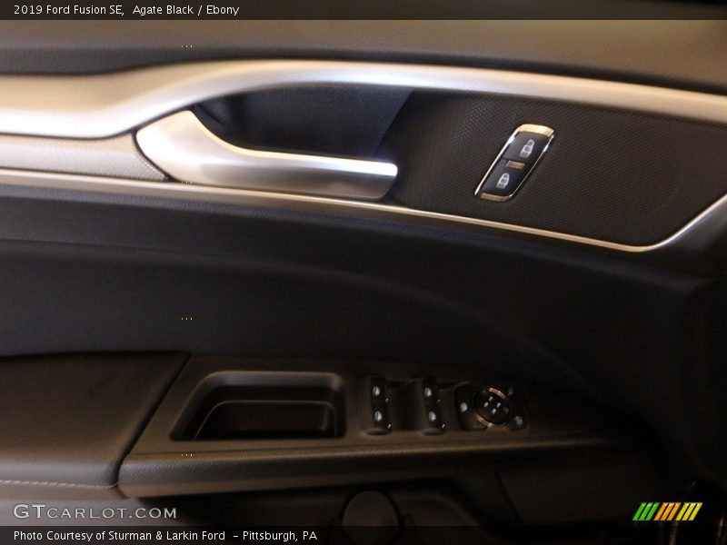 Agate Black / Ebony 2019 Ford Fusion SE