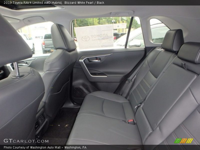 Rear Seat of 2019 RAV4 Limited AWD Hybrid