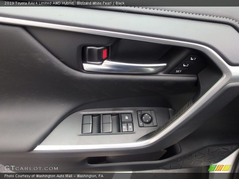 Door Panel of 2019 RAV4 Limited AWD Hybrid