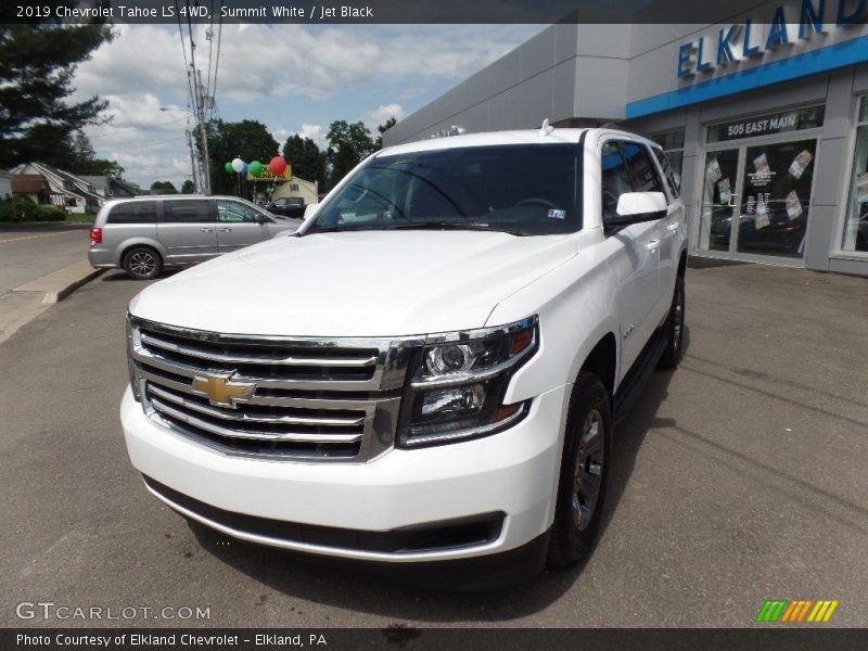 Summit White / Jet Black 2019 Chevrolet Tahoe LS 4WD