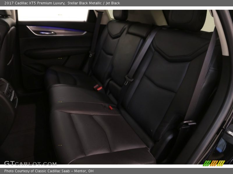 Stellar Black Metallic / Jet Black 2017 Cadillac XT5 Premium Luxury