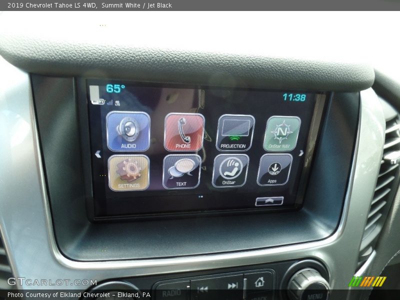 Summit White / Jet Black 2019 Chevrolet Tahoe LS 4WD