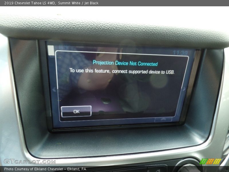 Summit White / Jet Black 2019 Chevrolet Tahoe LS 4WD