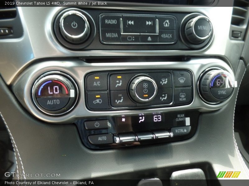 Summit White / Jet Black 2019 Chevrolet Tahoe LS 4WD