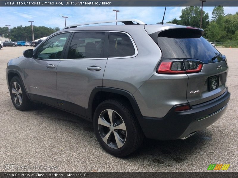 Billet Silver Metallic / Black 2019 Jeep Cherokee Limited 4x4