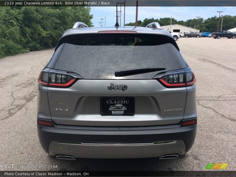 Billet Silver Metallic / Black 2019 Jeep Cherokee Limited 4x4