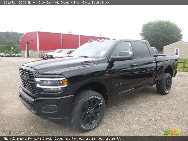 Diamond Black Crystal Pearl / Black 2019 Ram 2500 Bighorn Crew Cab 4x4