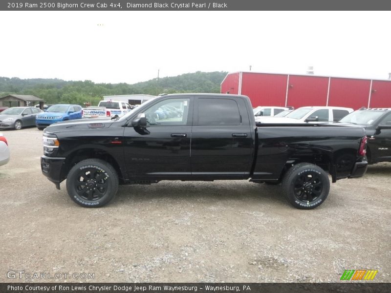 Diamond Black Crystal Pearl / Black 2019 Ram 2500 Bighorn Crew Cab 4x4