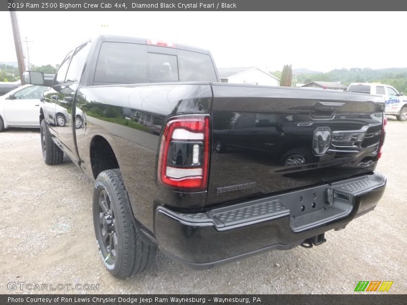 Diamond Black Crystal Pearl / Black 2019 Ram 2500 Bighorn Crew Cab 4x4
