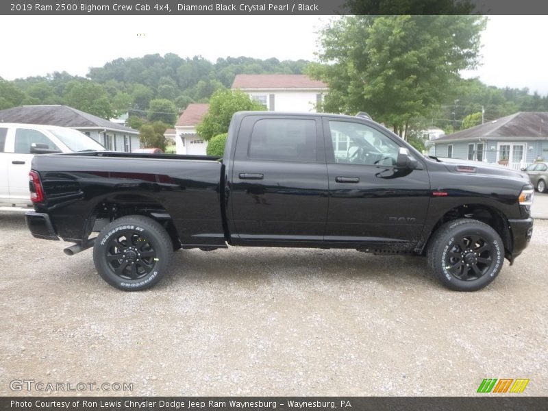 Diamond Black Crystal Pearl / Black 2019 Ram 2500 Bighorn Crew Cab 4x4