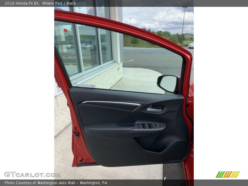 Milano Red / Black 2019 Honda Fit EX