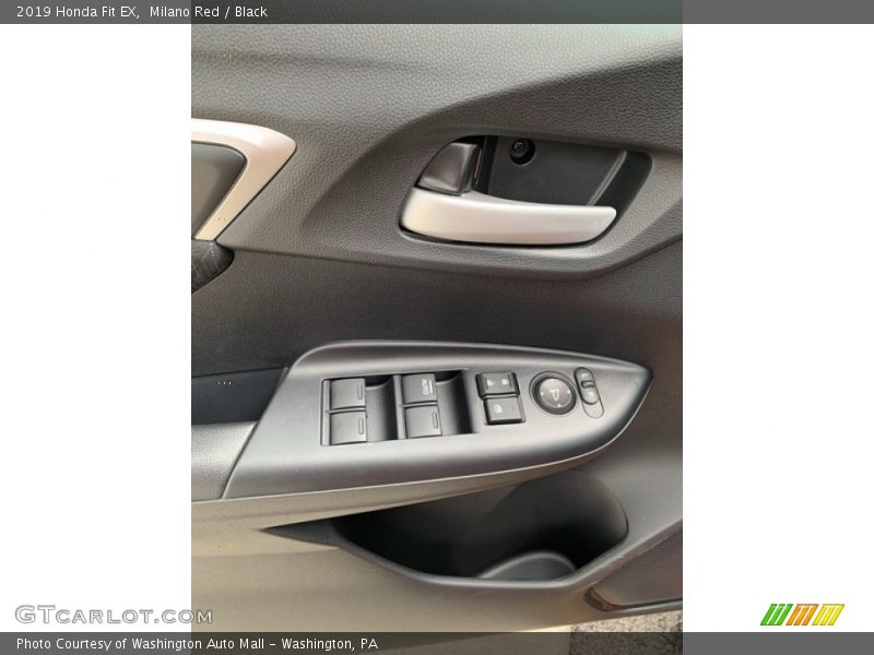 Milano Red / Black 2019 Honda Fit EX