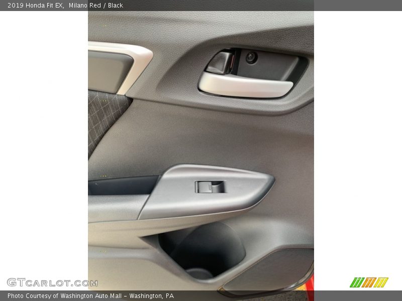 Milano Red / Black 2019 Honda Fit EX