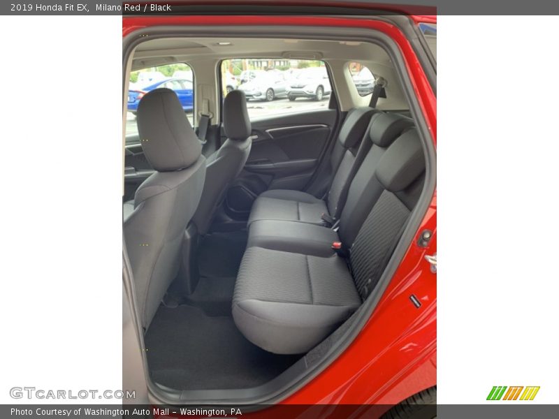 Milano Red / Black 2019 Honda Fit EX