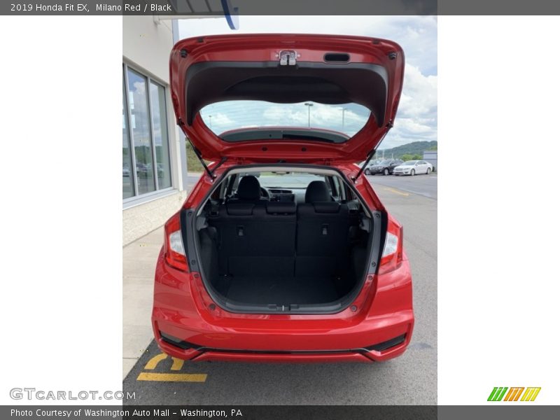 Milano Red / Black 2019 Honda Fit EX