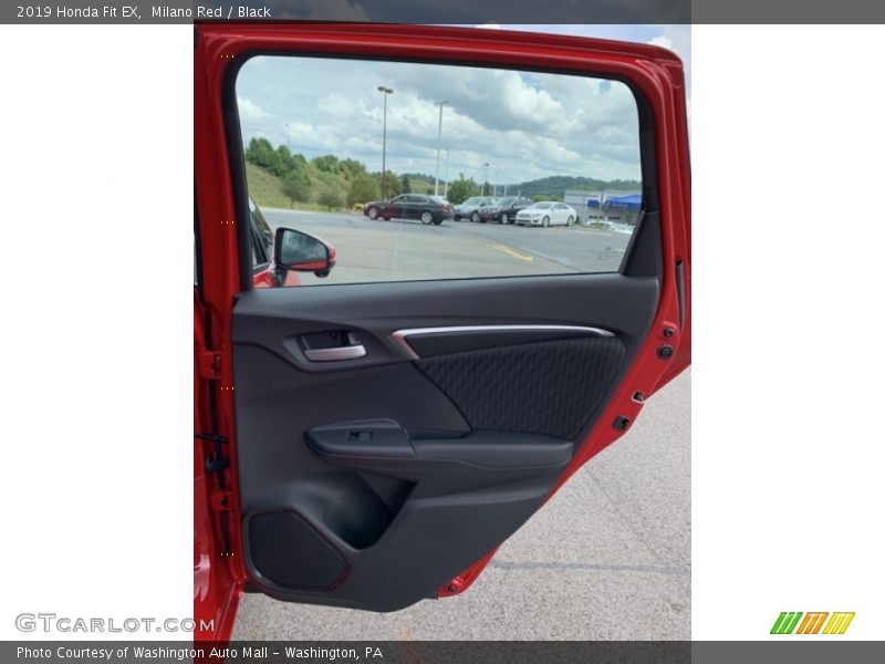 Milano Red / Black 2019 Honda Fit EX