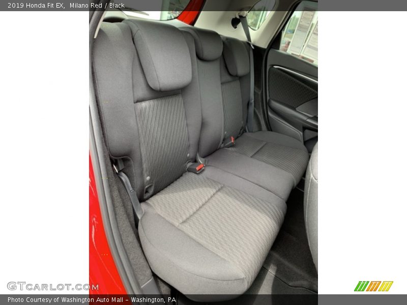 Milano Red / Black 2019 Honda Fit EX