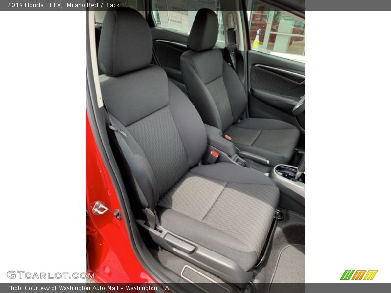 Milano Red / Black 2019 Honda Fit EX
