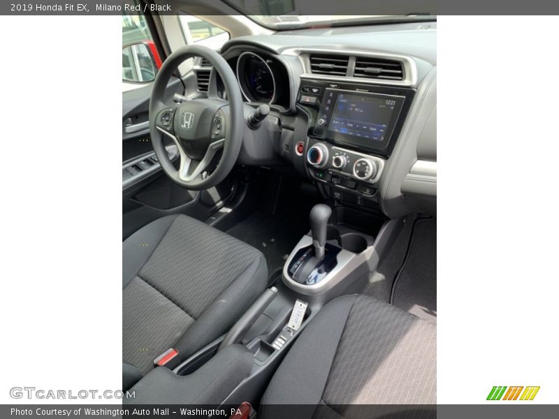 Milano Red / Black 2019 Honda Fit EX
