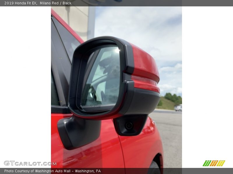 Milano Red / Black 2019 Honda Fit EX